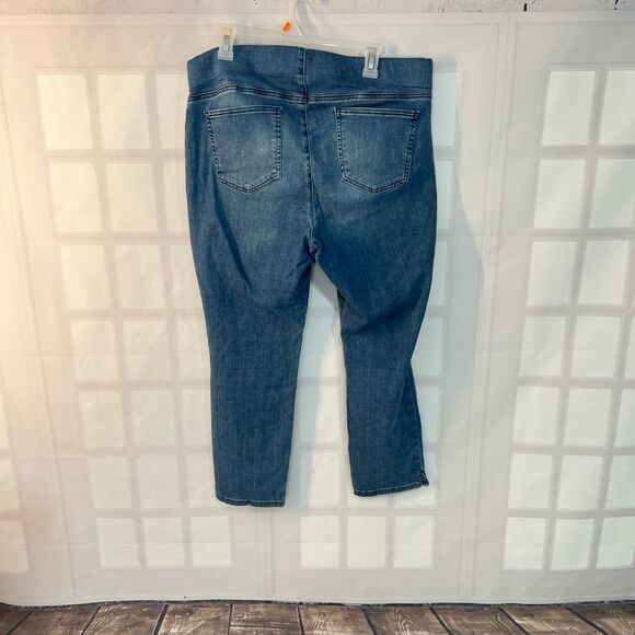 NYDJ Pull-on Straight Jeans In pristine Plus Size 16 - Picture 6 of 13